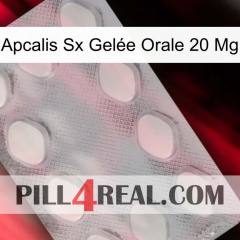 Apcalis Sx Gelée Orale 20 Mg 16